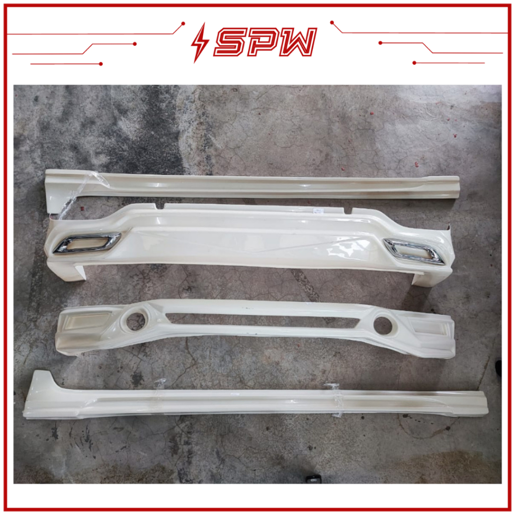 Mitsubishi Xpander (2020-2023) EXCLUSIVE Bodykit Front Lip Side Skirt ...