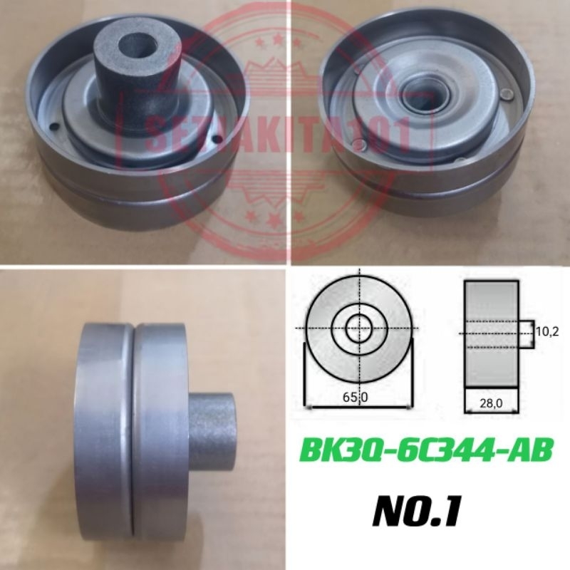 FORD RANGER T6 T7/MAZDA FIGHTER BT50 2.2/FORD EVEREST 2015YEAR FAN BELT TENSIONER PULLEY/IDLER
