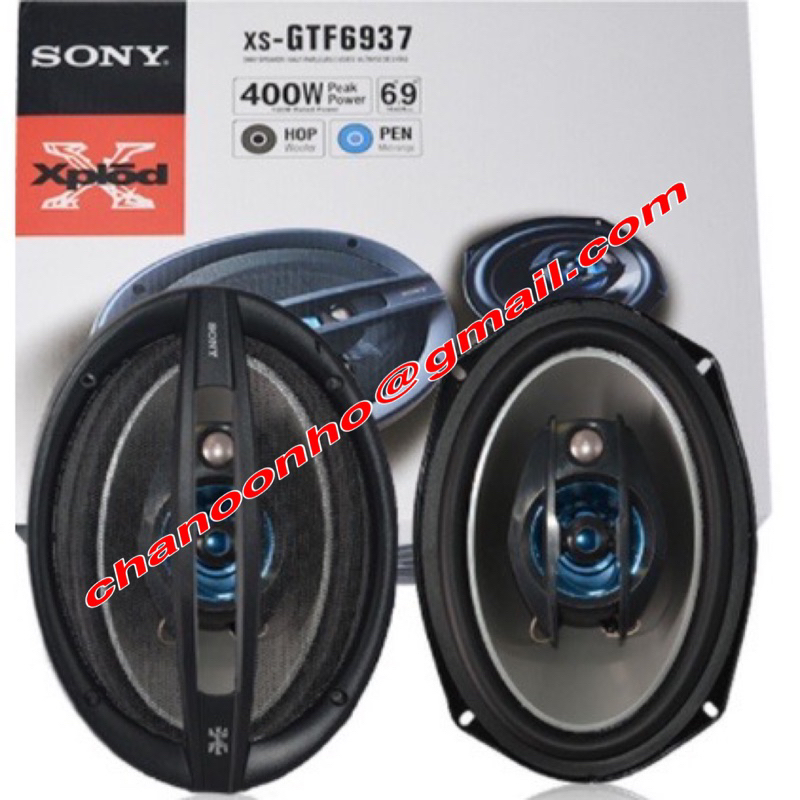 SONY XPLOD XSGTF6937 400 WATT 6X9” 3WAY SPEAKER Shopee Malaysia