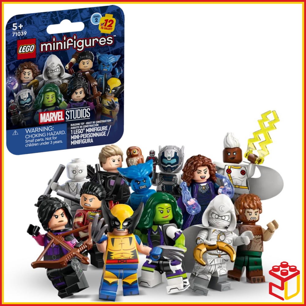 (Ready Stock) 71039 LEGO Minifigures Marvel Series 2 (Complete Set 12 ...