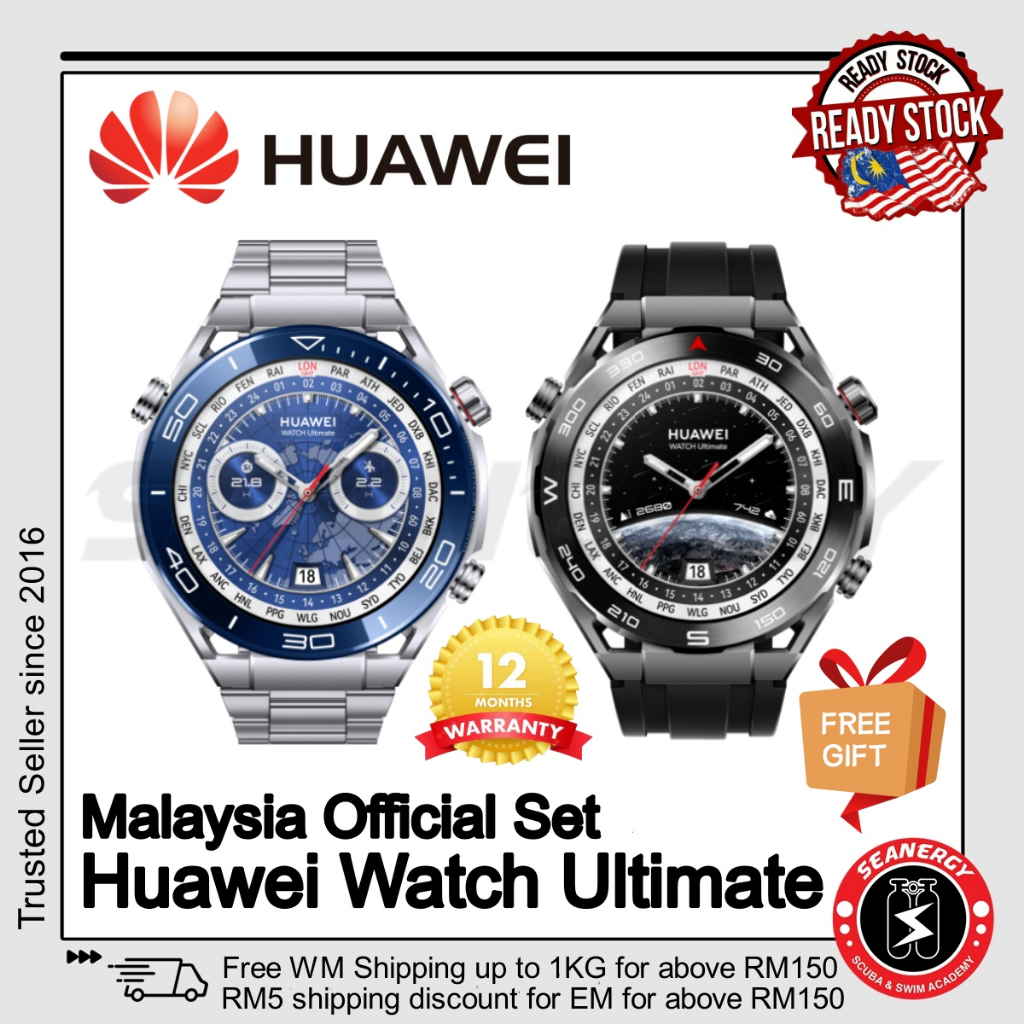 Huawei Watch Ultimate Dive Computer Smart Watch Heart Rate Tracker