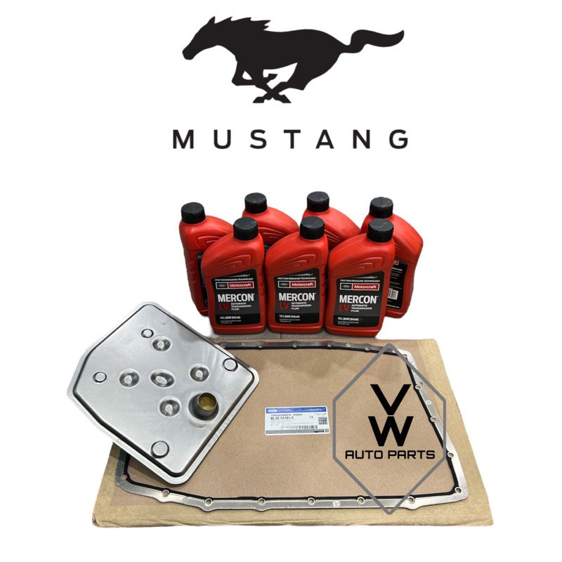 ( 100% ORIGINAL ) FORD MUSTANG 2.3 5.0 ( 6 SPEED ) AUTO FILTER KIT ...