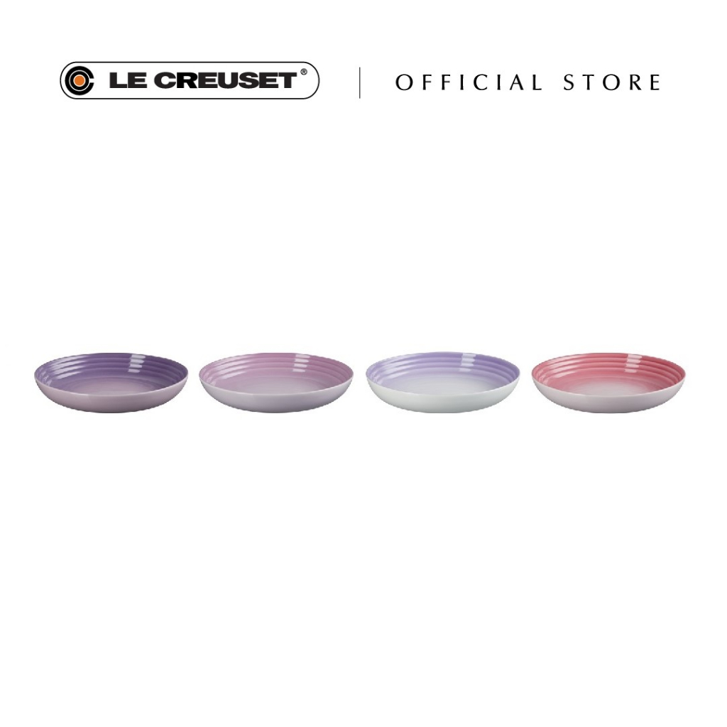 Le Creuset Stoneware Vancouver Pasta Bowl 22cm, Set of 4 Bluebell