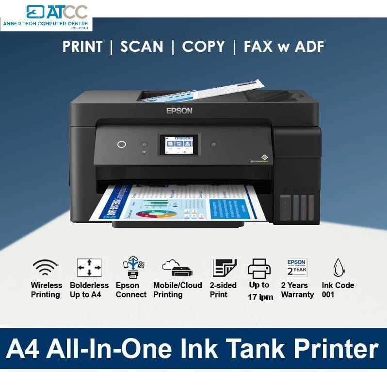 EPSON ECOTANK L14150 AIO INKTANK A3 PRINTER | Shopee Malaysia