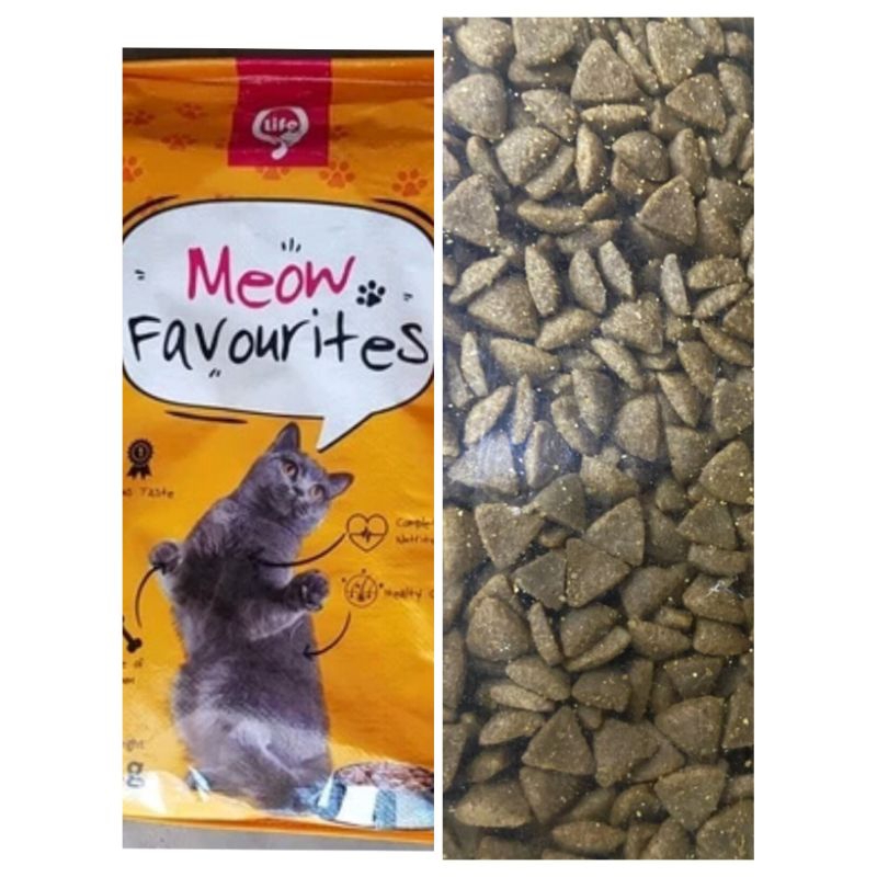 ( REPACK ) Meow Chicken 1KG - Cat Food / Dry Food | Shopee Malaysia