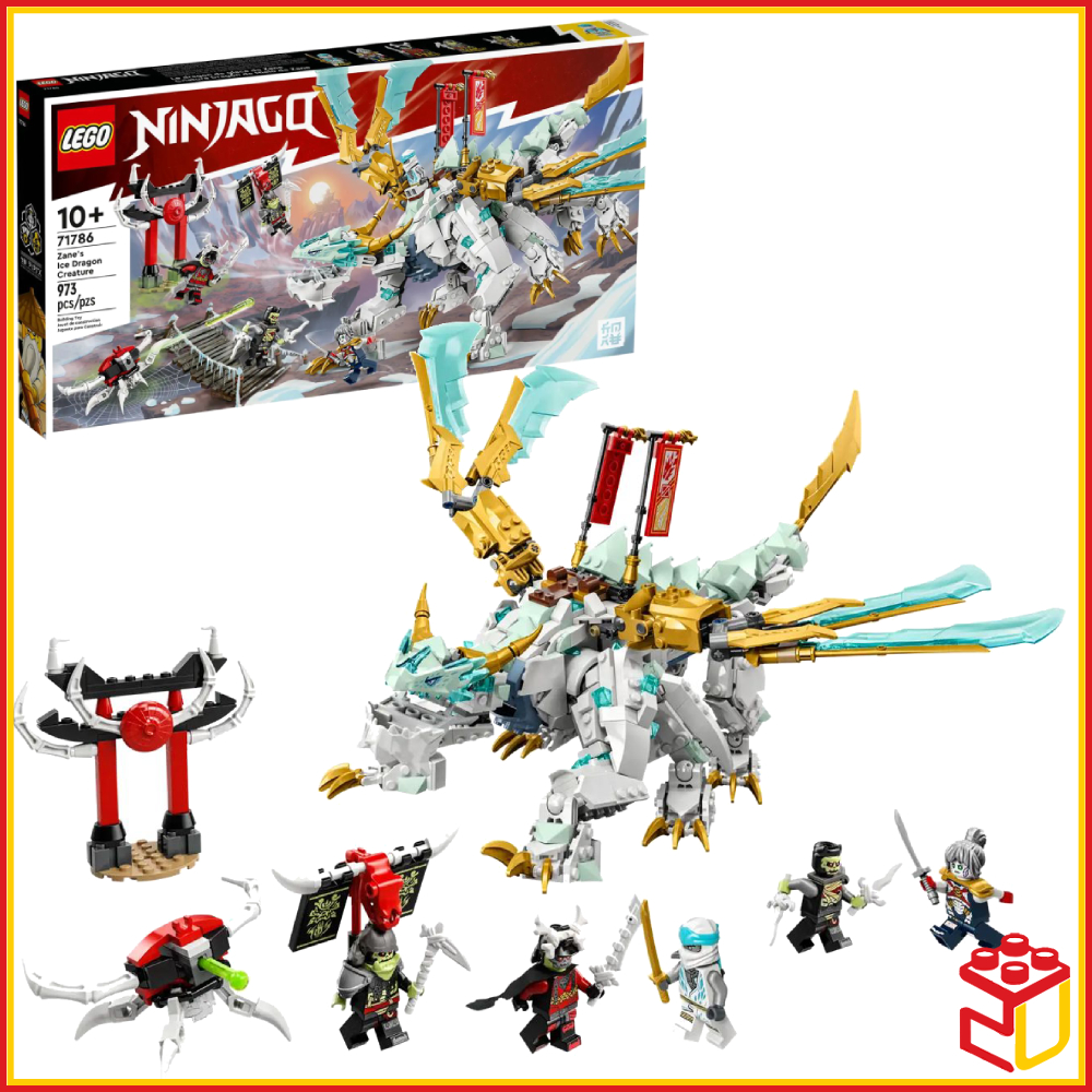 LEGO Ninjago - 71786 Zane's Ice Dragon, 1 item