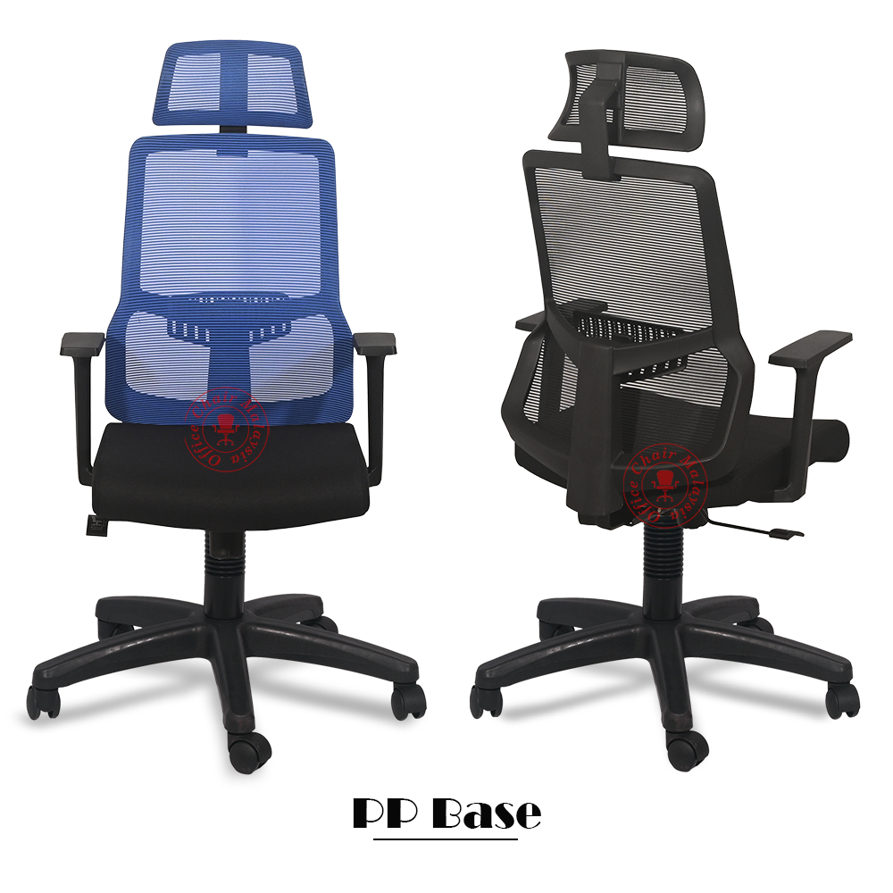 Mesh High Back Office Chair High Back Chair Office Furniture Kerusi Pejabat Kerusi Office Shopee Malaysia