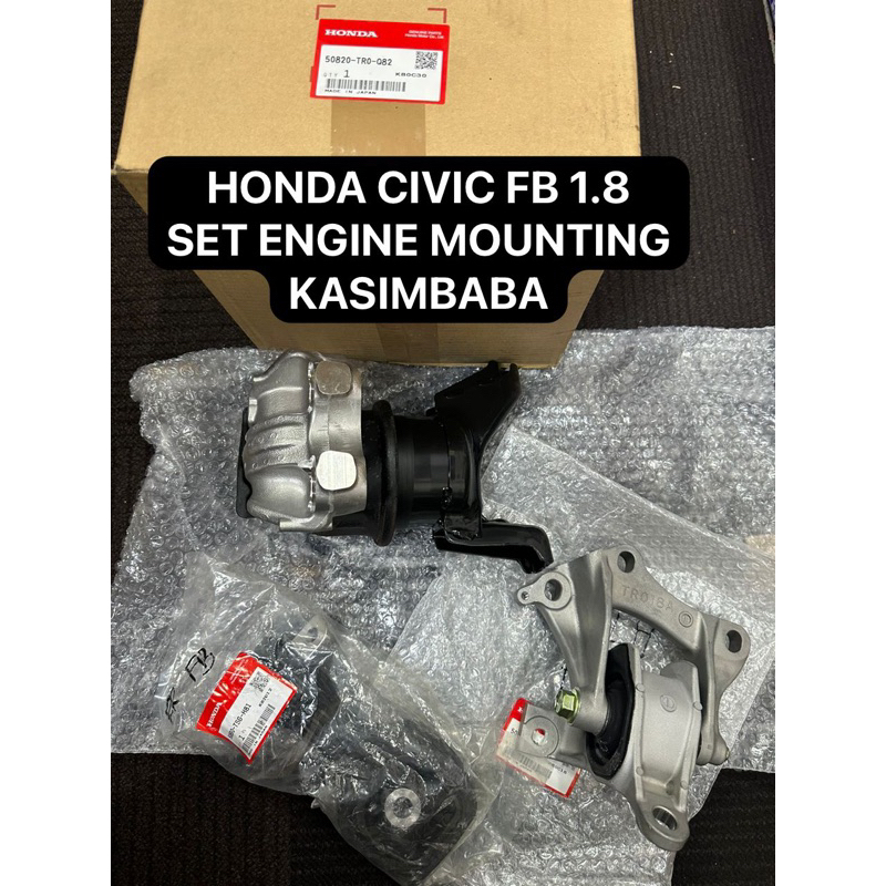 HONDA CIVIC FB 1.8 (TRO) ORIGINAL ENGINE MOUNTING | Shopee Malaysia