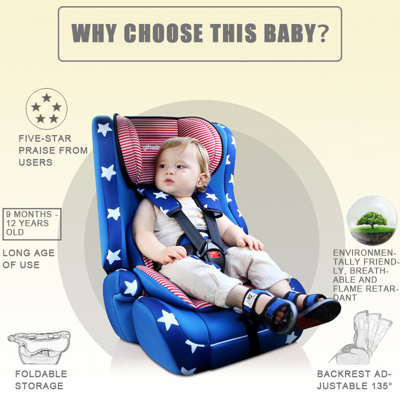Car Seat car child car seat Baby Safety Seat Portable car baby safety