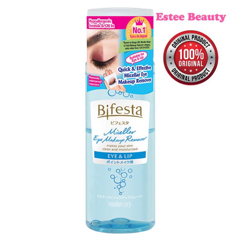 BIFESTA Micellar Eye Makeup Remover 145ml Shopee Malaysia