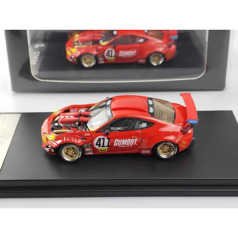 DCM 1:64 Toyota GT4586 Ferrari GT86 with 458 Engine Swap