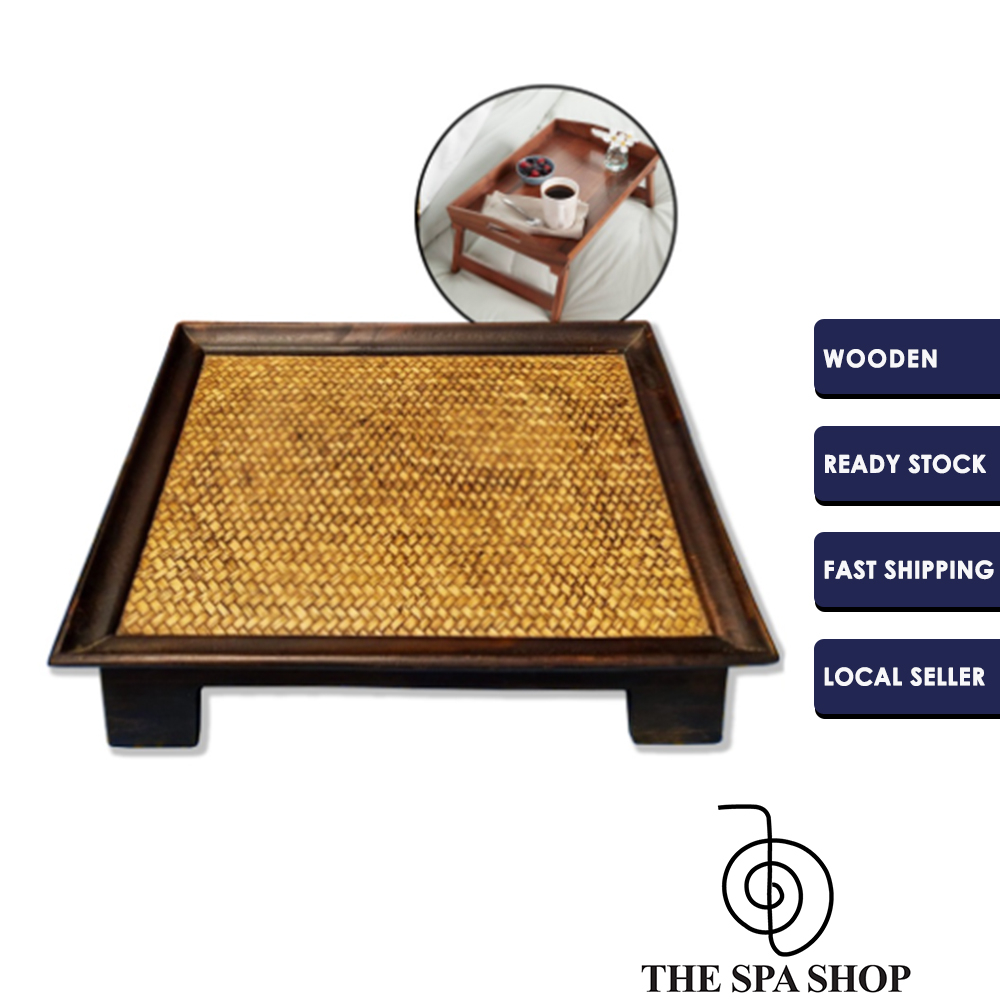 Dulang Hantaran Anyaman Mengkuang Dulang Raya Wooden Tray Ready Stock ...