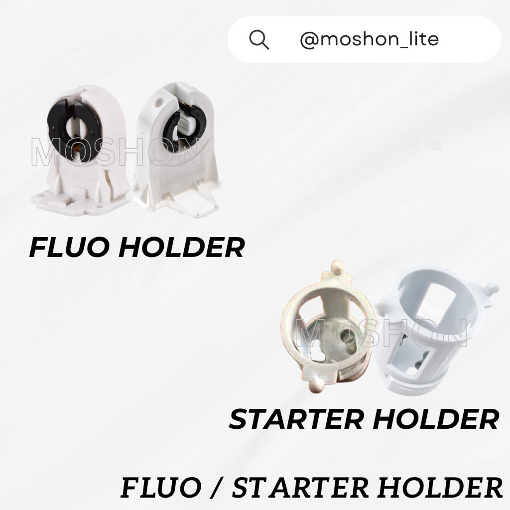 T8 LED 1x40W Tube Fluo Holder Fluorescent Tube Holder / Fluorescent