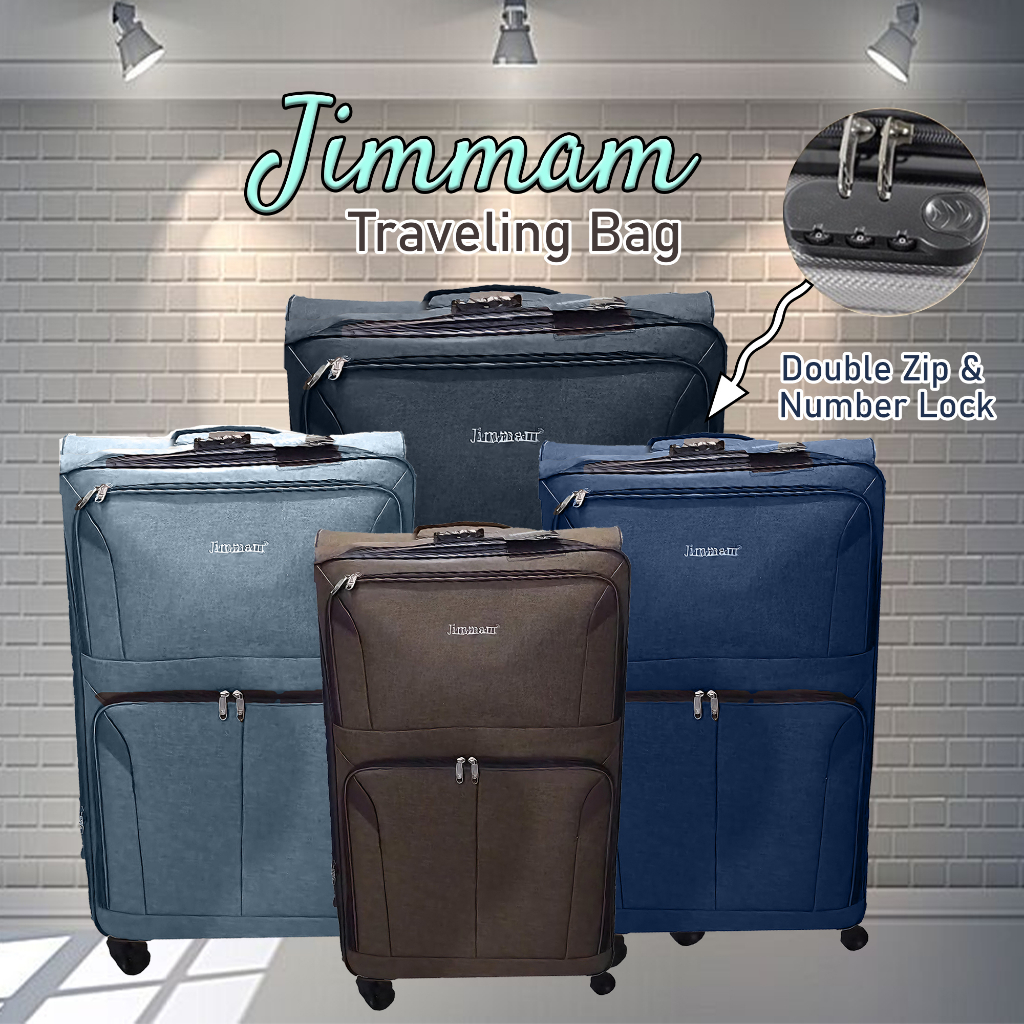 JImmam luggage Trolley Bag size 28"/32" inch, Fabric Bag, travel bag