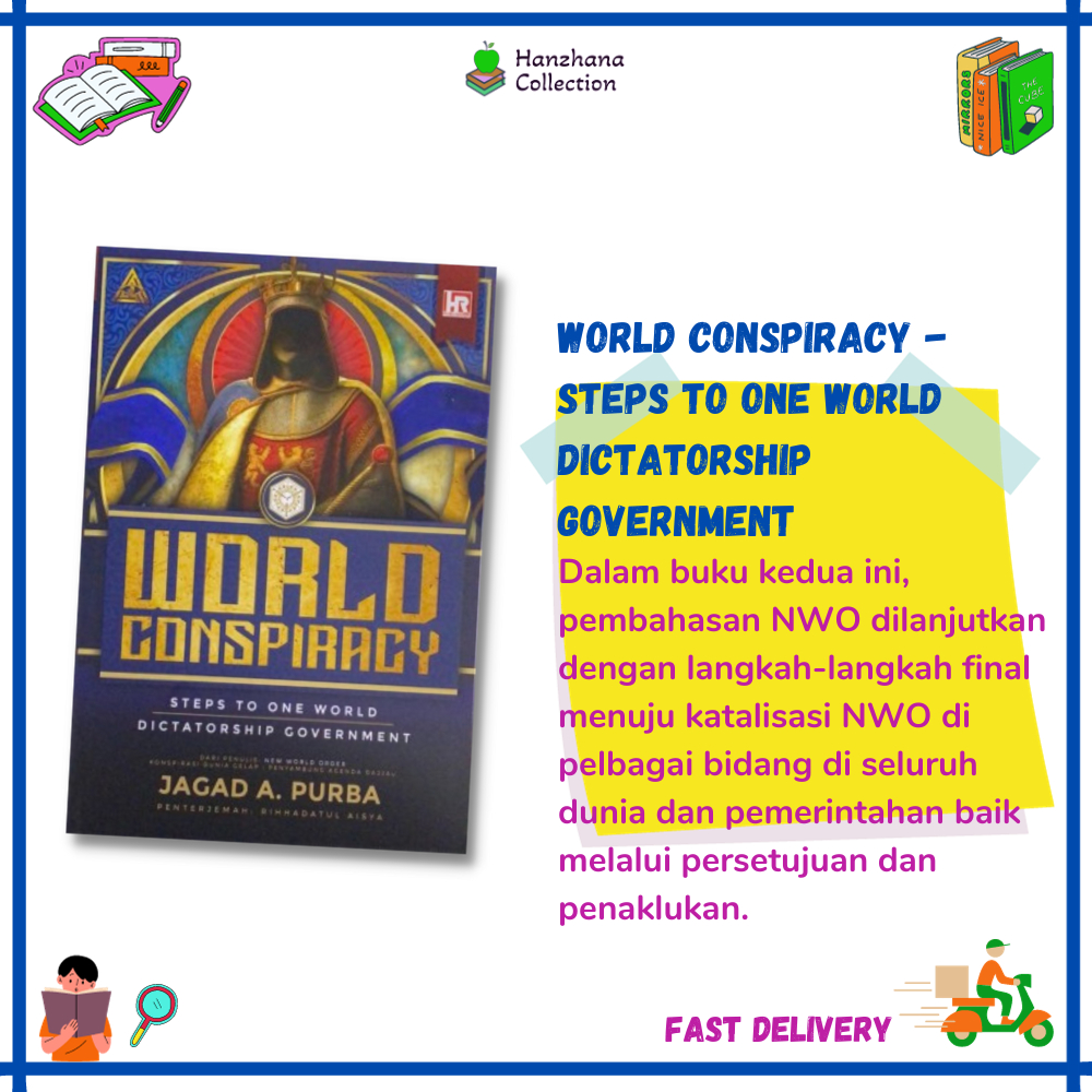 Buku World Conspiracy - Steps To One World Dictatorship Government by Jagad A. Purba | Shopee ...