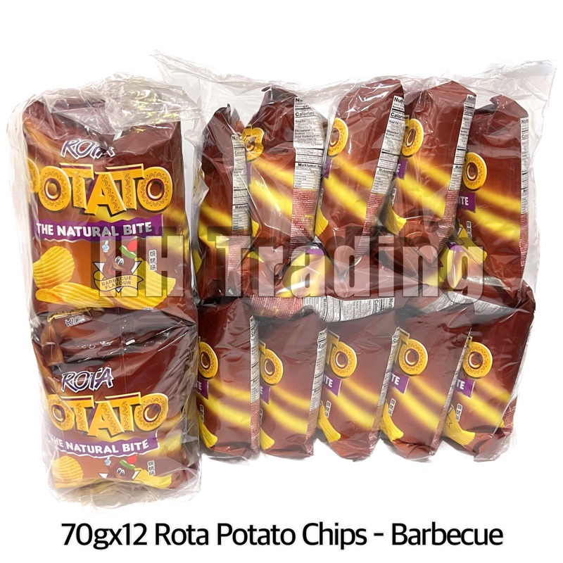 70g x 12’s ORIENTAL ROTA POTATO CHIPS [BBQ / HOT&SPICY / TOMATO ...