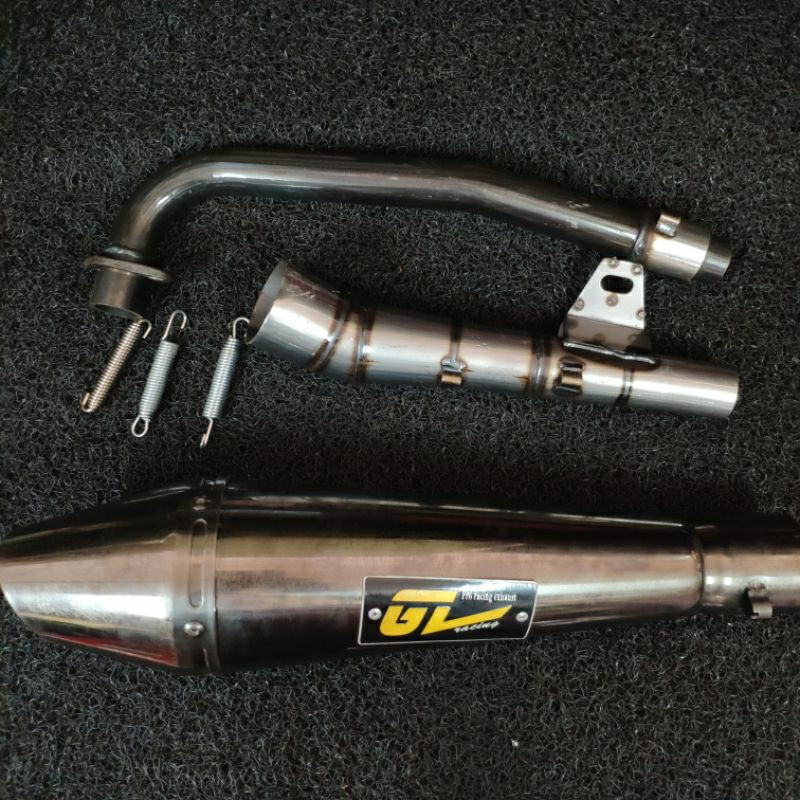Honda Ex5 Hipower High Power Dream Pro Racing Exhaust Pipe Ekzos 100% ...