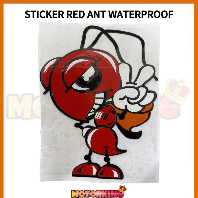 STICKER RED ANT WATERPROOF | Shopee Malaysia