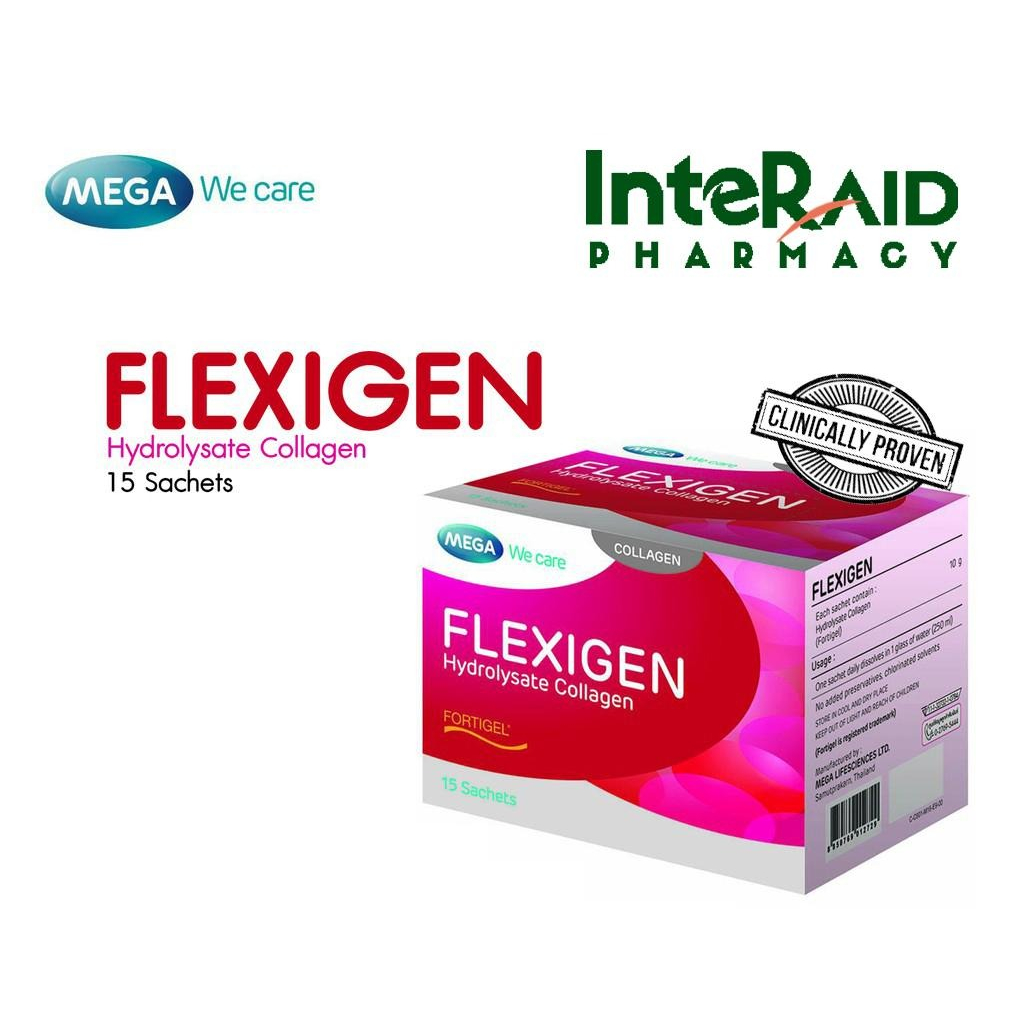 MEGA Flexigen Powder 10g Hydrolysate Collagen 15 sachet | Shopee Malaysia