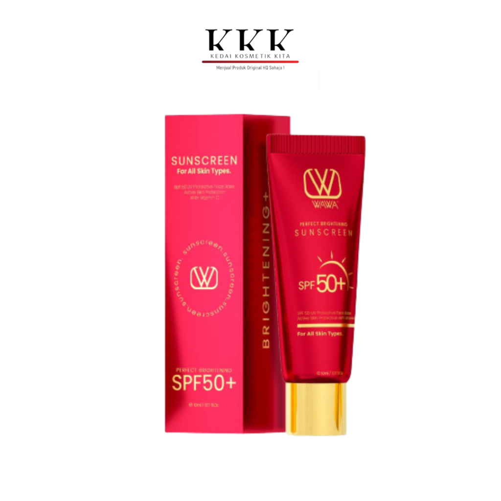 WAWA MINI SUNSCREEN 10ML ORIGINAL SPF 50 BY WAWA ZAINAL | Shopee Malaysia