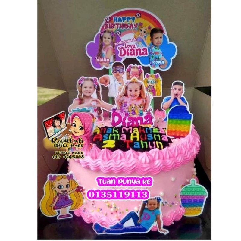 TOPPER CAKE CARTOON | Shopee Malaysia