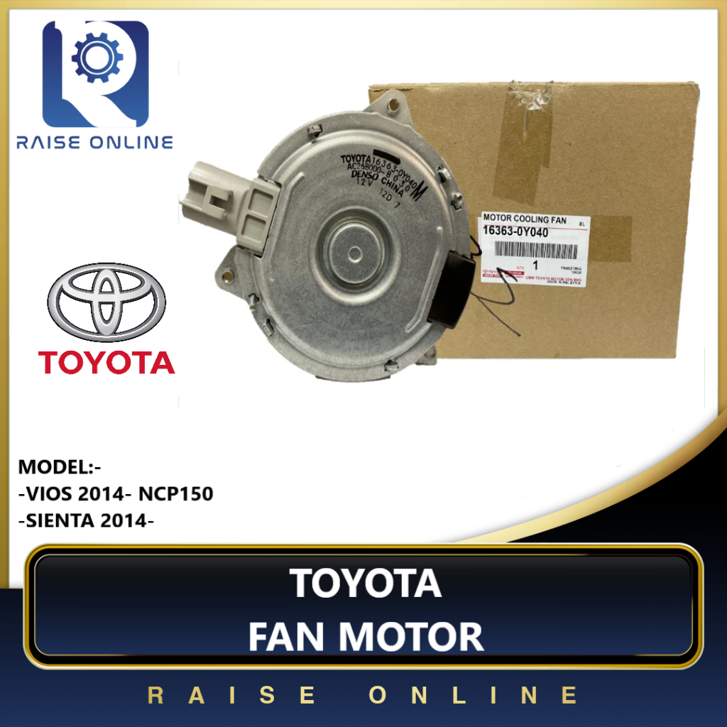 Toyota Vios NCP150 NCP151 NSP151 Radiator Fan Motor Moto Kipas 16363 ...