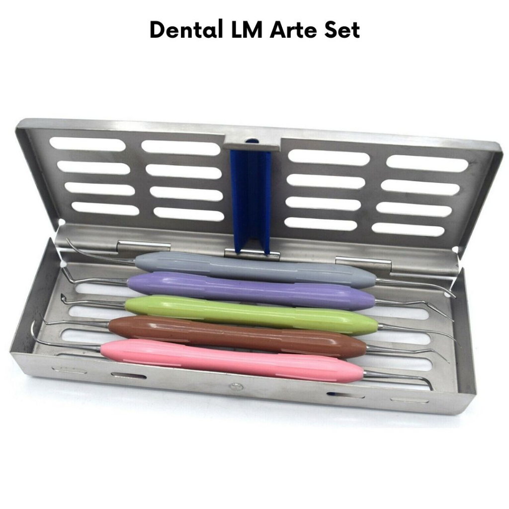 thumbnail image 2 of NOMI BROTHERS Dental Composite Filling Instruments Set - Silicone Handle, Colorful, 7 Pieces 2 of 4