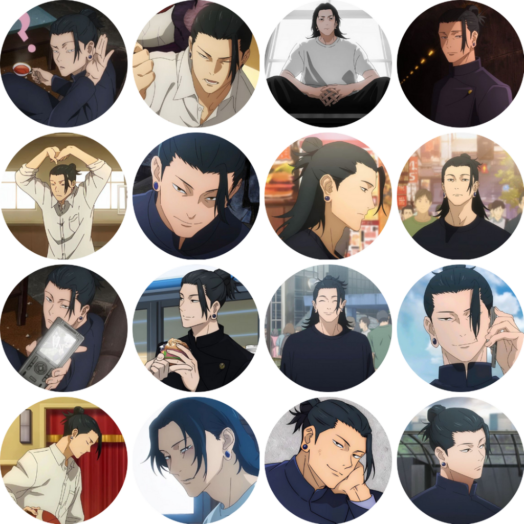 Jujutsu Kaisen Suguru Geto Part 2 Button Badge 58mm | Shopee Malaysia
