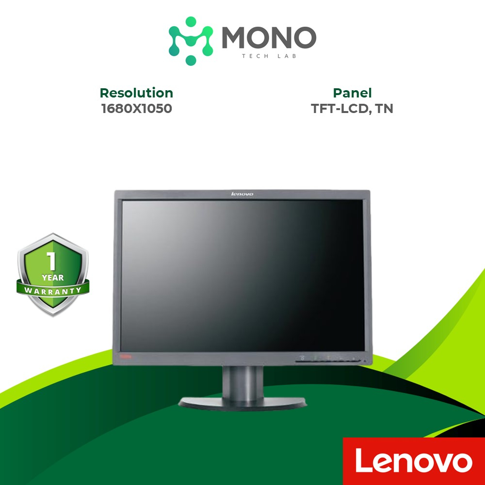 Lenovo ThinkVision LT2252PWD 22" Monitor TN Panel/1680x1050/AntiReflective/AntiGlare/Height