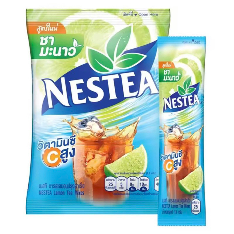 Nestea high vitamin C Lemon Tea/ Mixed Berries 5 sachets per pack 🇹🇭