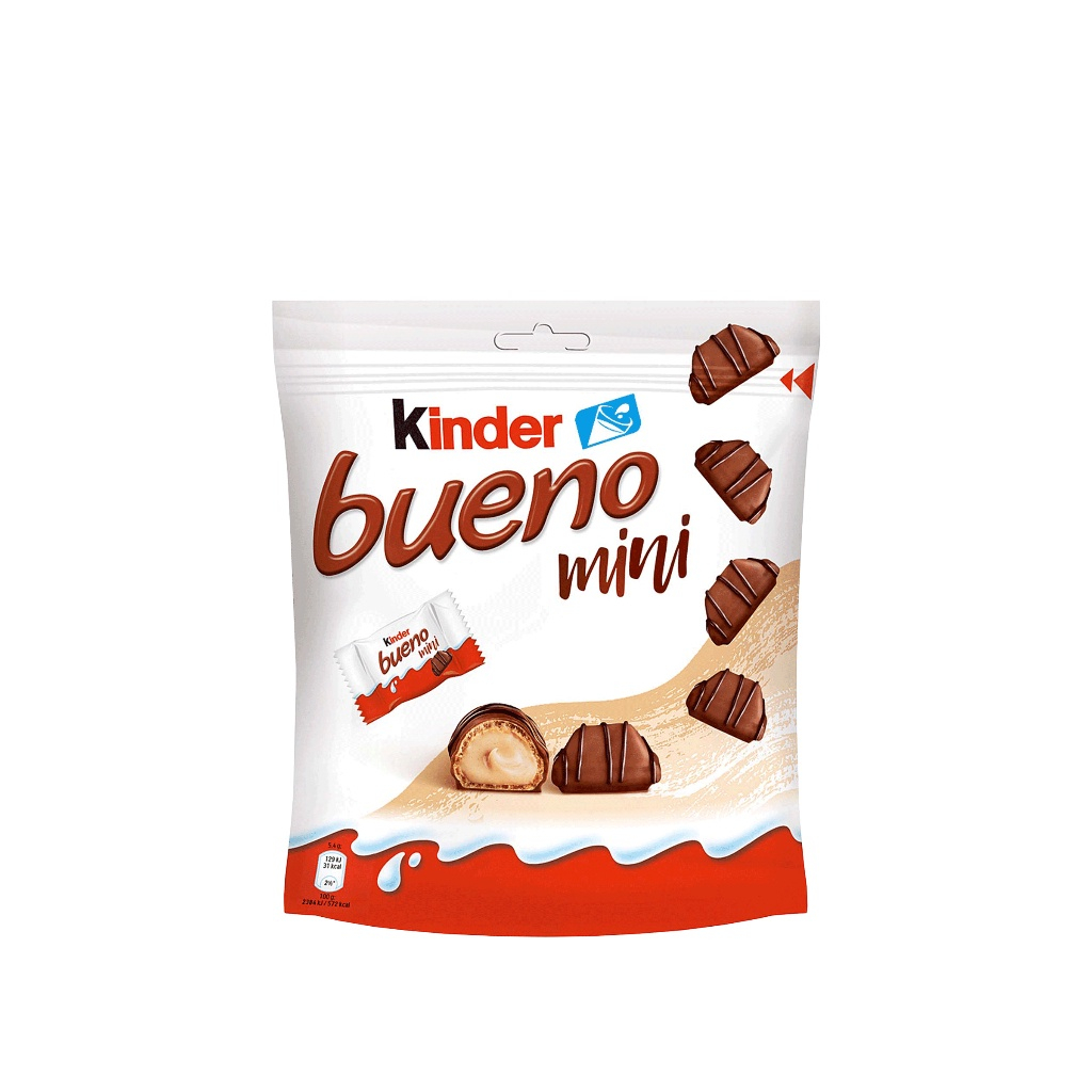 Ferrero Kinder Bueno Minis T16 108g Chocolate Snack Biscuit Imported