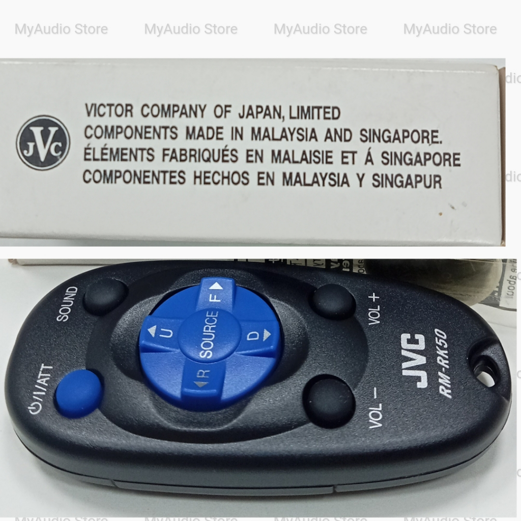 JVC RM-RK50P CAR REMOTE CONTROL | Shopee Malaysia