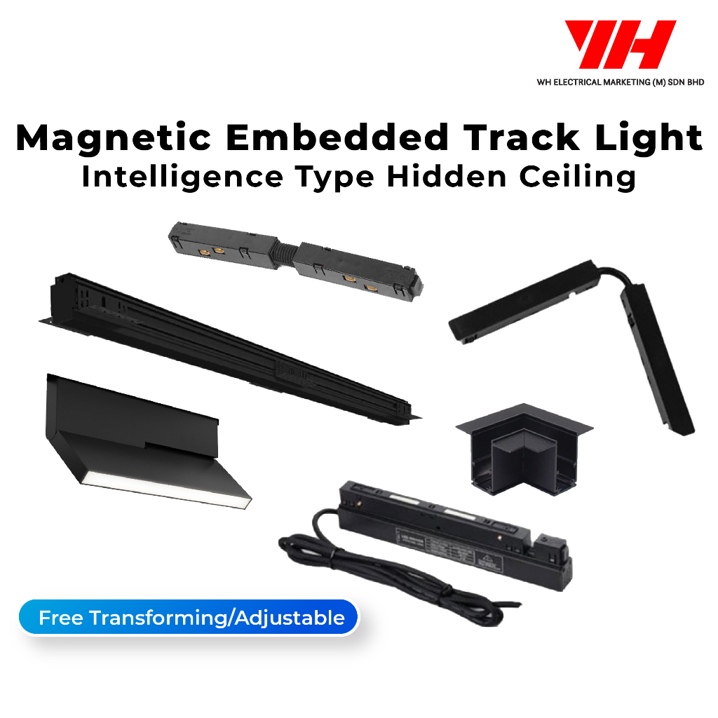 Magnetic Track Light Embedded Track Light Intelligence Type Hidden ...