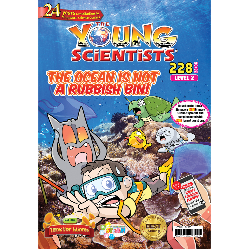 シンガポール雑誌　young scientists level 2 10冊 2022 Young Scientists Collection Set [Level 2] – Young