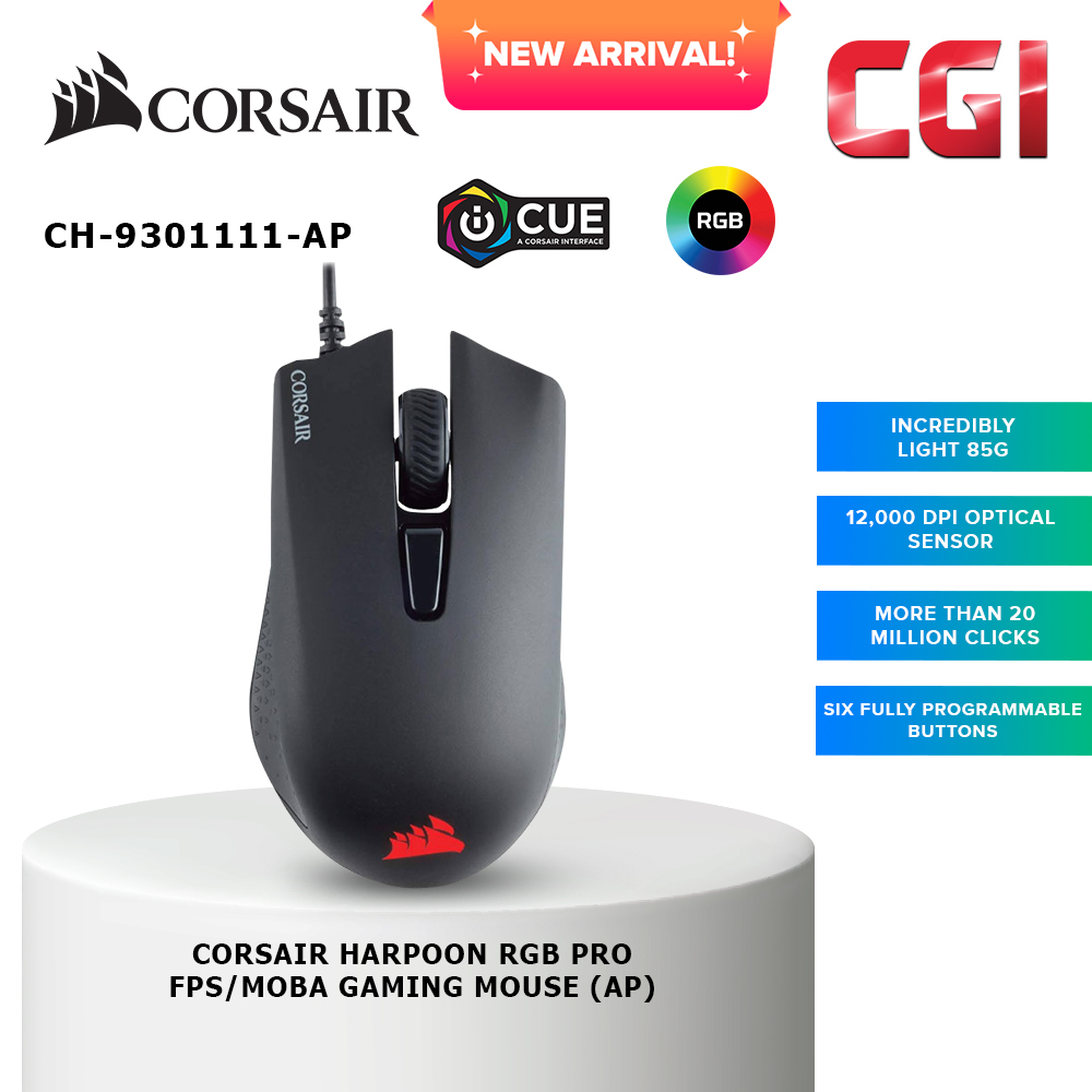 CORSAIR HARPOON RGB Pro RGB Optical Gaming Mouse