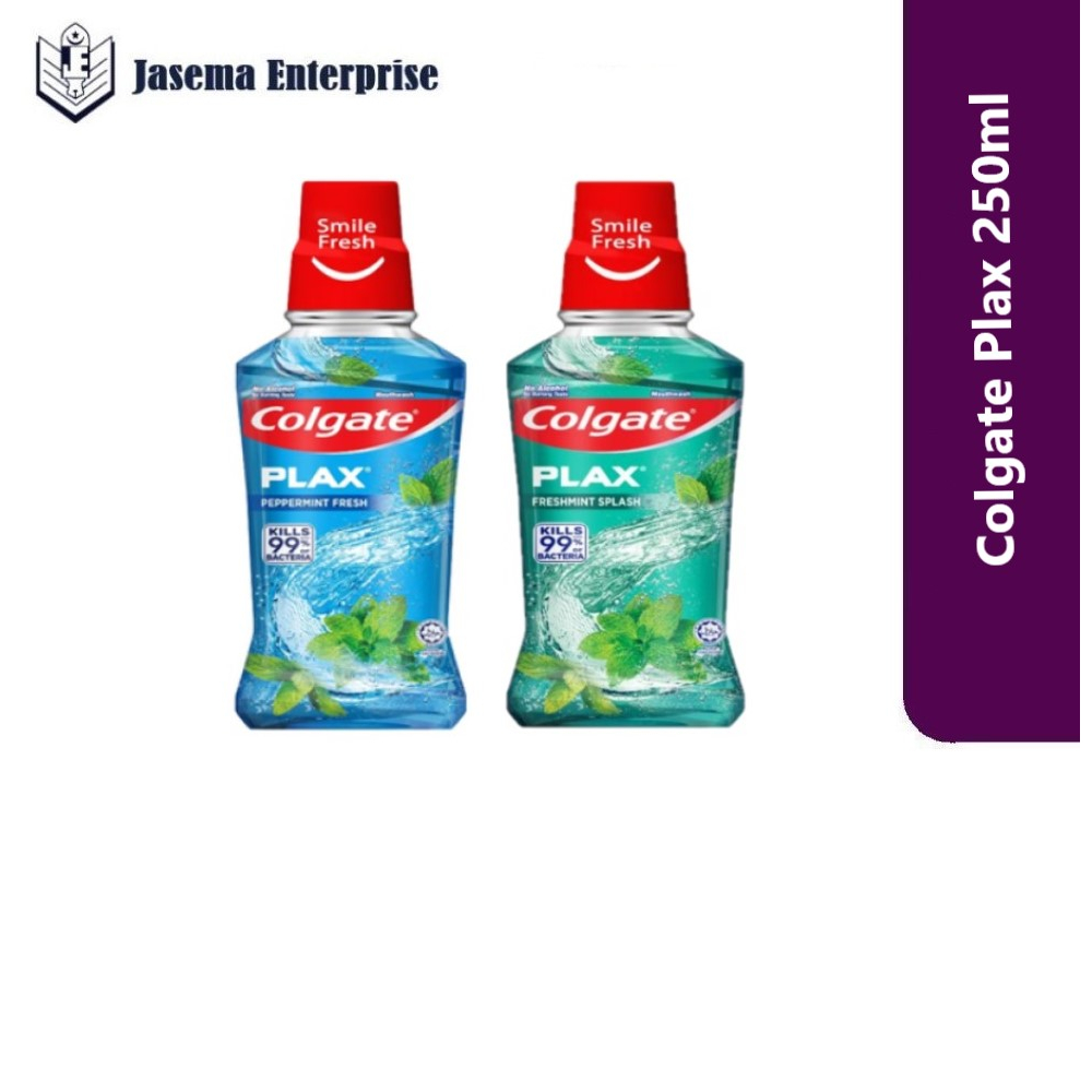 Colgate Plax 250ml Peppermint Fresh | Freshmint Splash | Shopee Malaysia
