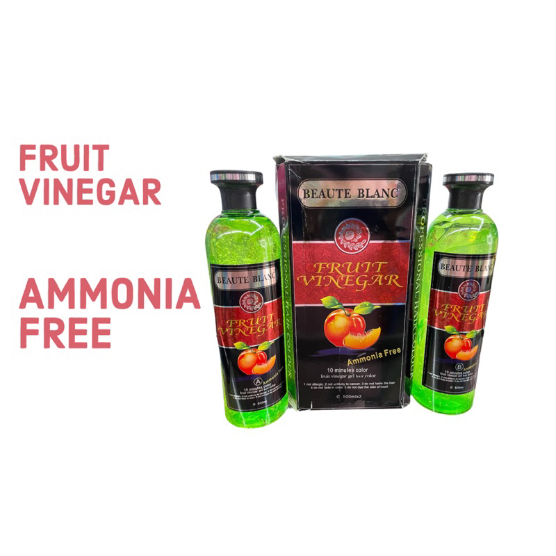 [ORIGINAL] Beaute Blanc Fruit Vinegar Dye Gel 500ml x 2 Shopee Malaysia