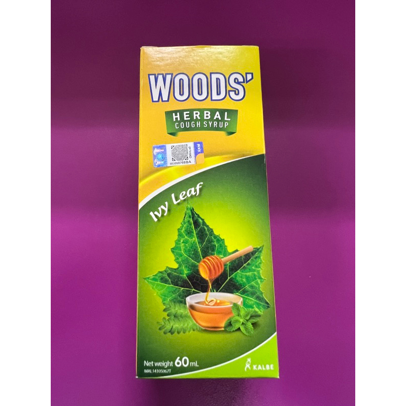 WOODS’ COUGH SYRUP HERBAL IVY LEAF 60 ML Shopee Malaysia