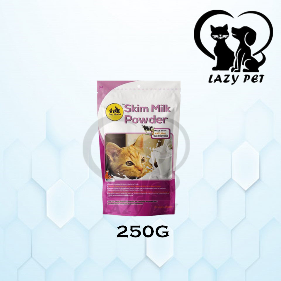 Pet World Skim Milk Powder / Cow Milk / Susu Kucing (Cat) 250G Shopee