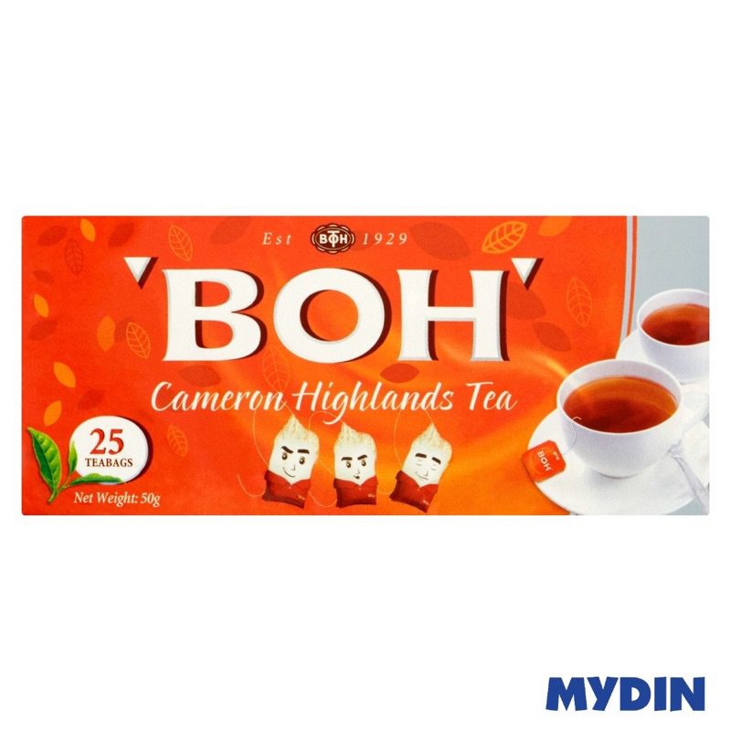 BOH Cameron Highlands Tea (2g x 25 Teabags) | Shopee Malaysia