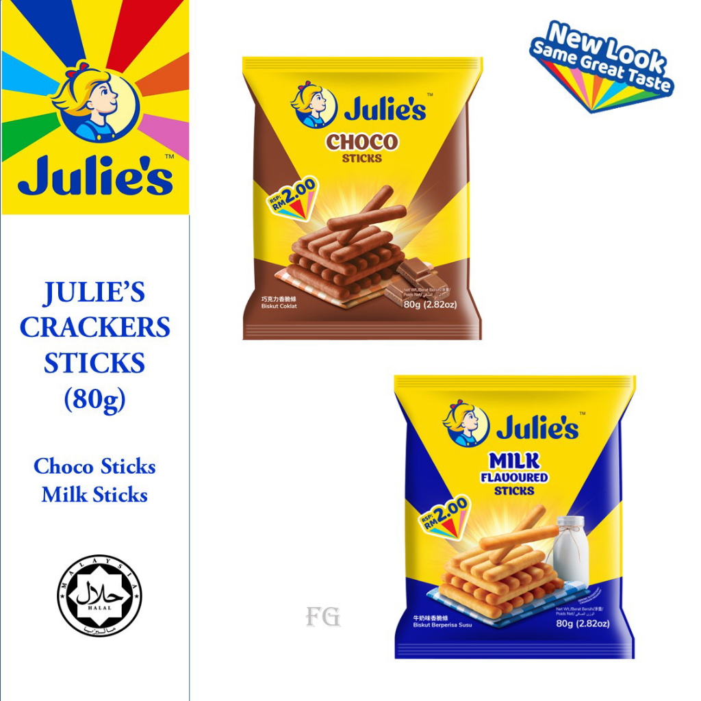 Julie's Crackers Stick 80g | Shopee Malaysia