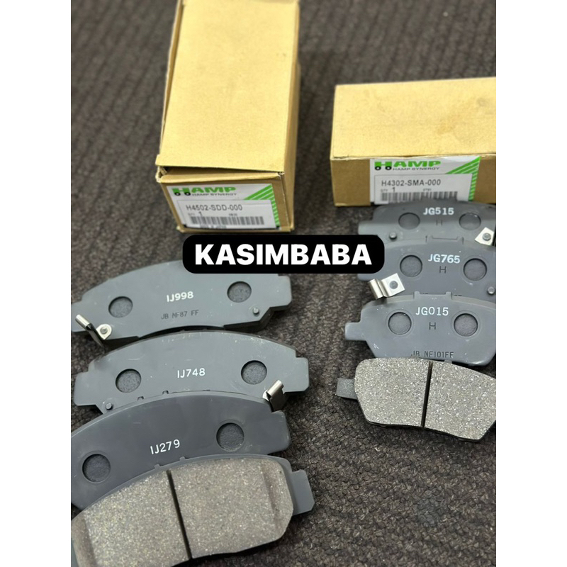 HONDA STREAM RN6 BRAKE PAD (HAMP JAPAN) Shopee Malaysia