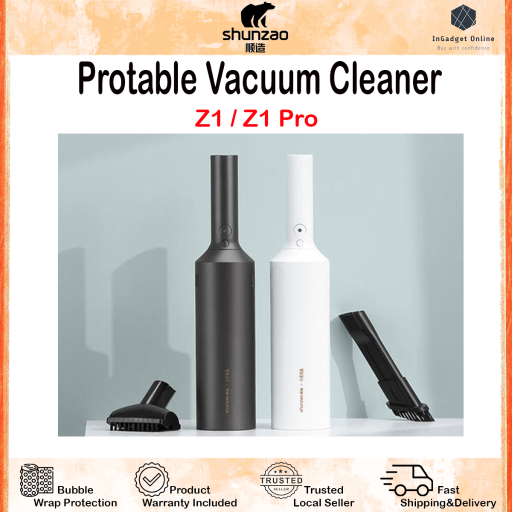 Original Shunzao Wireless Portable Handheld Vacuum Cleaner Z1/Z1 Pro
