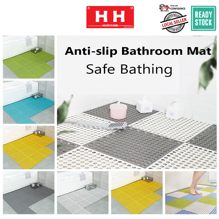 Anti Slip Splicing Pvc Bathroom Toilet Kitchen Floor Mat Non Slip Mat