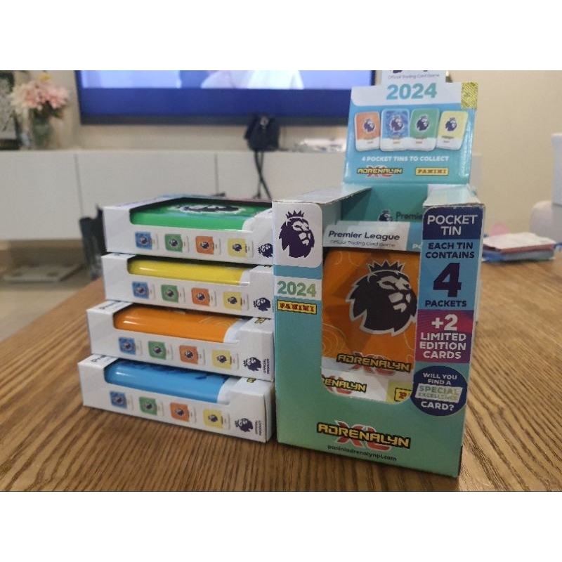 Panini Adrenalyn XL Premier League 23/24 Pocket Tins Shopee Malaysia