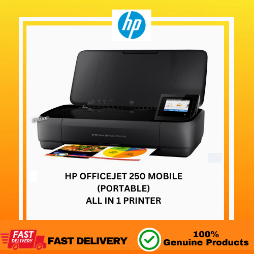 HP 250 PRINTER MOBILE (PORTABLE) ALL IN 1 PRINTER Shopee Malaysia