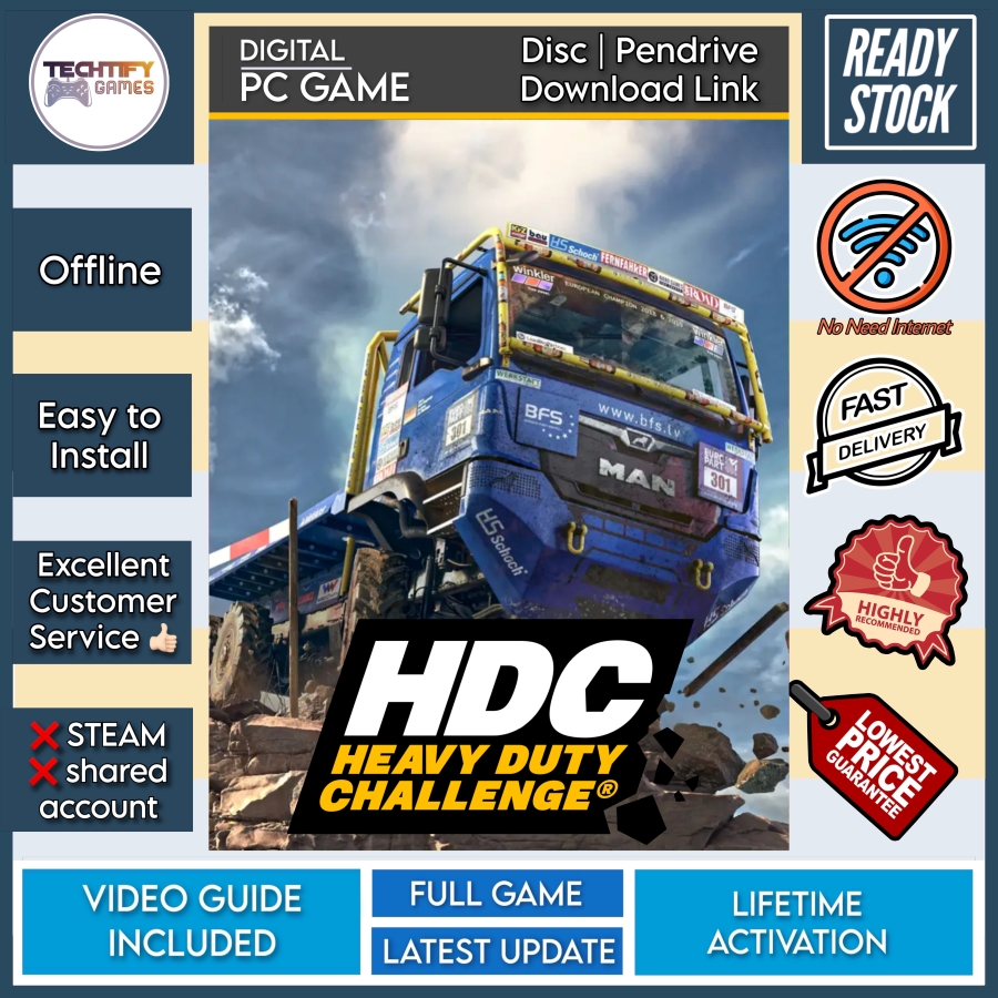 [PC Game ]Heavy Duty Challenge The OffRoad Truck Simulator Offline