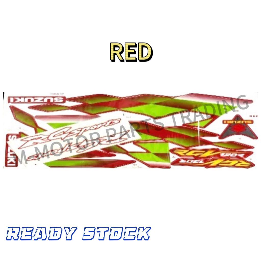 SUZUKI RGV (4) BODY STICKER | Shopee Malaysia