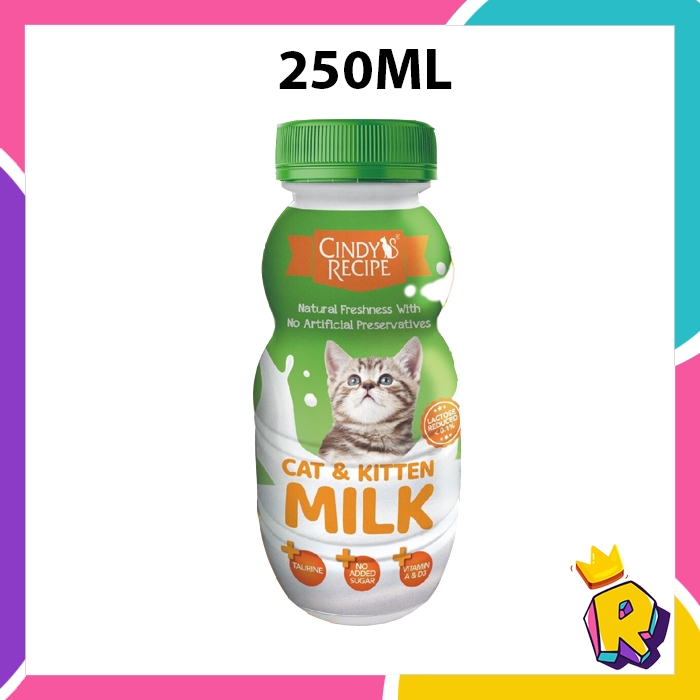 CINDY'S RECIPE Lactose Free Cat & Kitten Milk (250ml) Shopee Malaysia