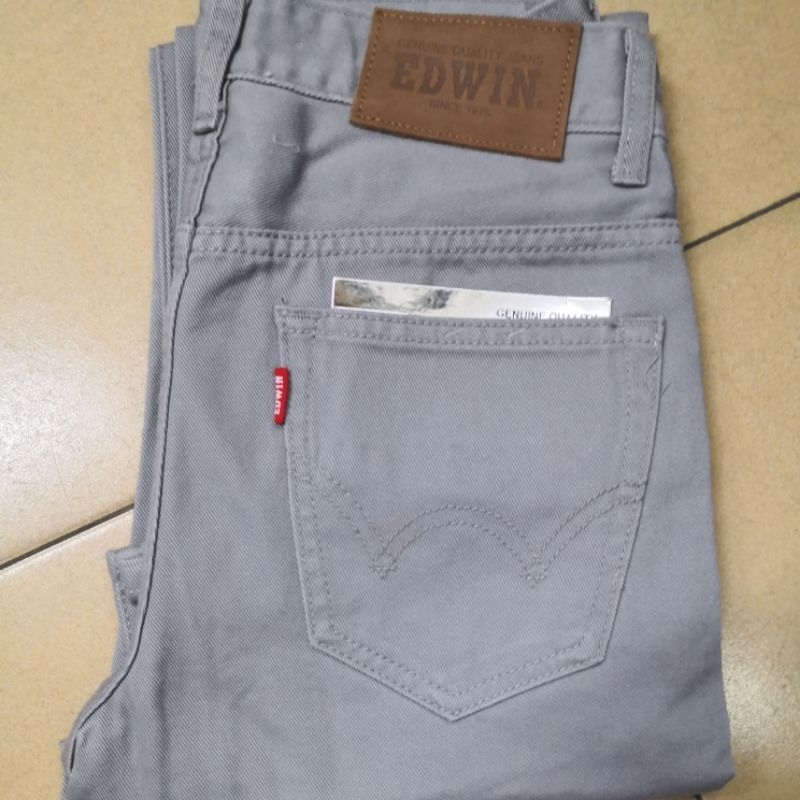 EDWIN MEN'S JEANS 7105-1304 STRAIGHT CUT SELUAR JEANS LELAKI